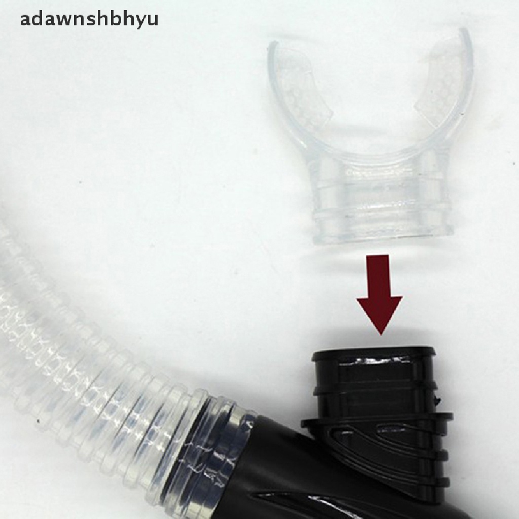 Adawnshbhyu Tabung Selam Snorkel Silicone Underwater Diving Tube Snorkel Aksesoris Renang