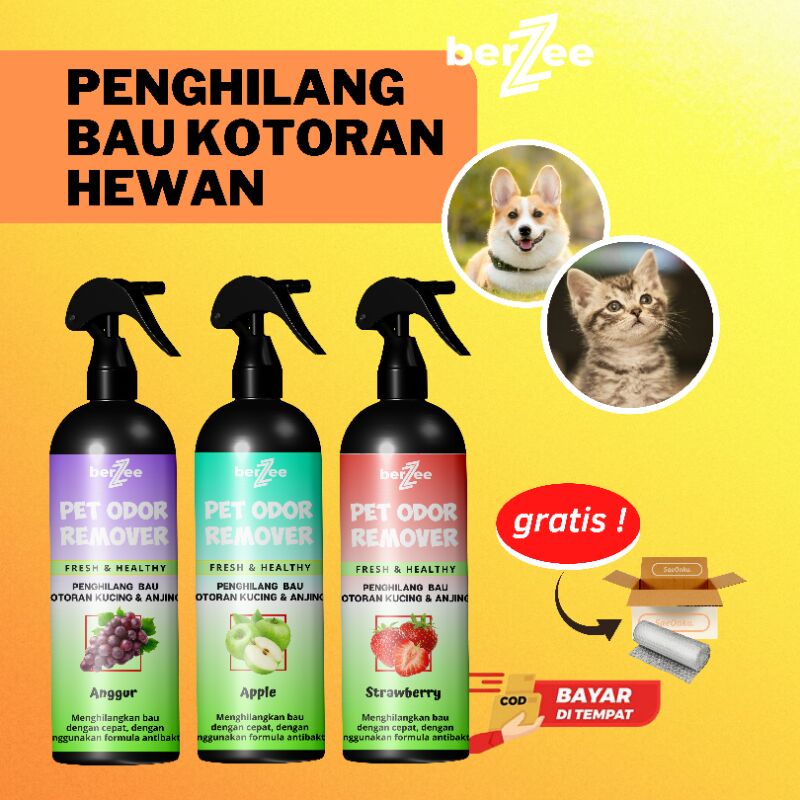 (PET OD0R) spray penghilang bau pesing kotoran hewan kucing anjing kelinci antibakteri penghilang bau pesing urin Penghilang Bau Pesing Pipis BAB Kelinci Kucing Anjing Pewangi Kandang Penghilang Bau Kencing Kucing Anjing 250ML / Pet Odor