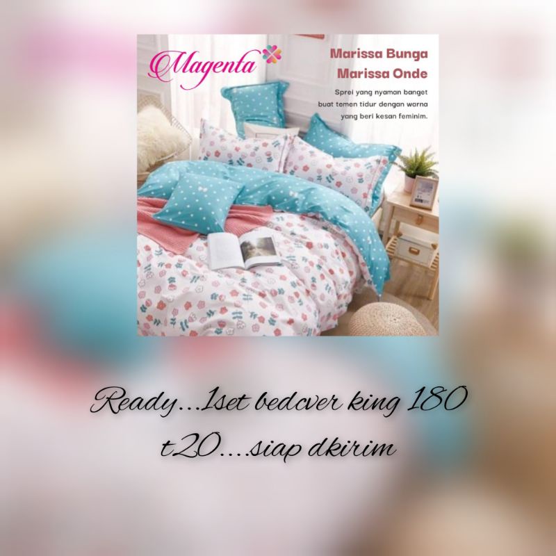 Magenta Sprei dan Bedcover