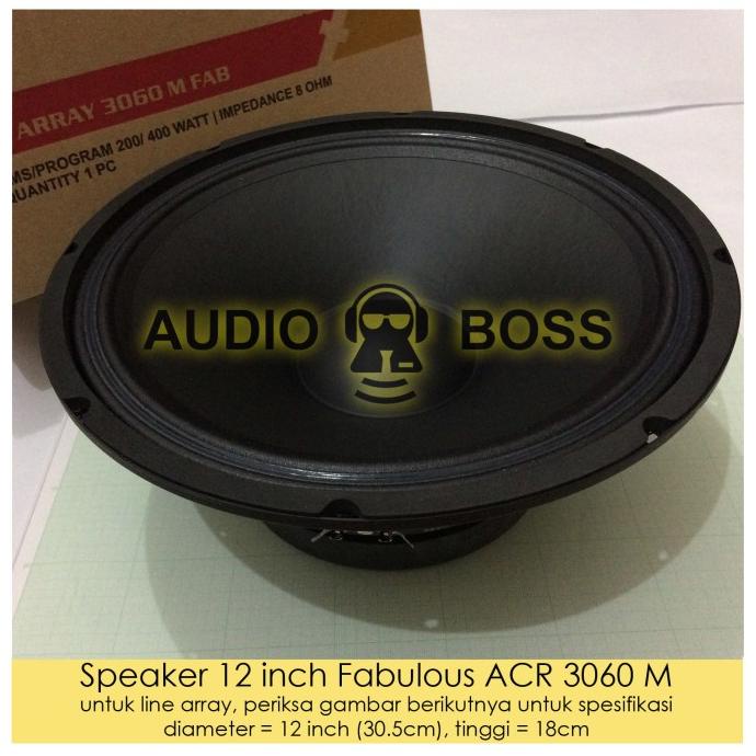 SALE Speaker ACR 12" Fabulous 3060 ACR 12 inch Fabulous / 12" Fabulus 3060