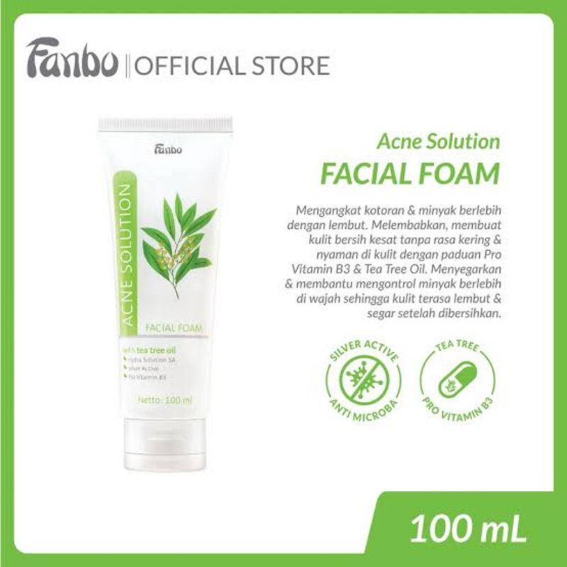 Fanbo Acne Facial Foam 100ml