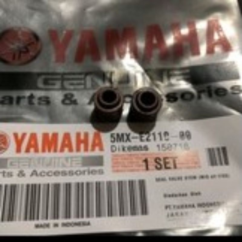 Seal Klep Valve 1 Set Sil Motor Yamaha Mio Sporty Nouvo Fino Soul Xeon Old Lama