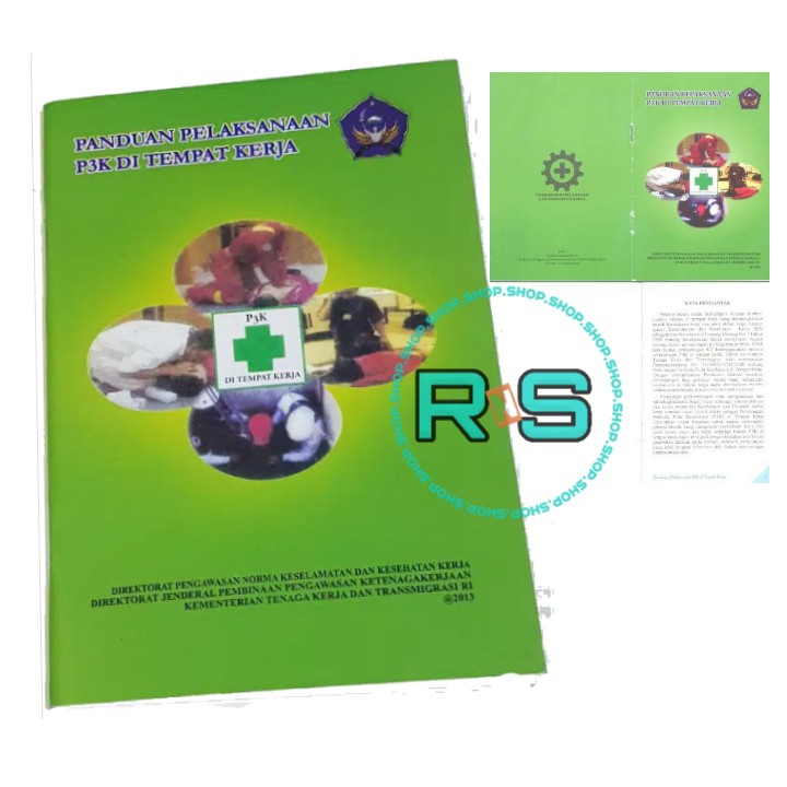 Buku Panduan Pelaksanaan P3k Di Tempat Kerja Buku Saku P3k Shopee Indonesia