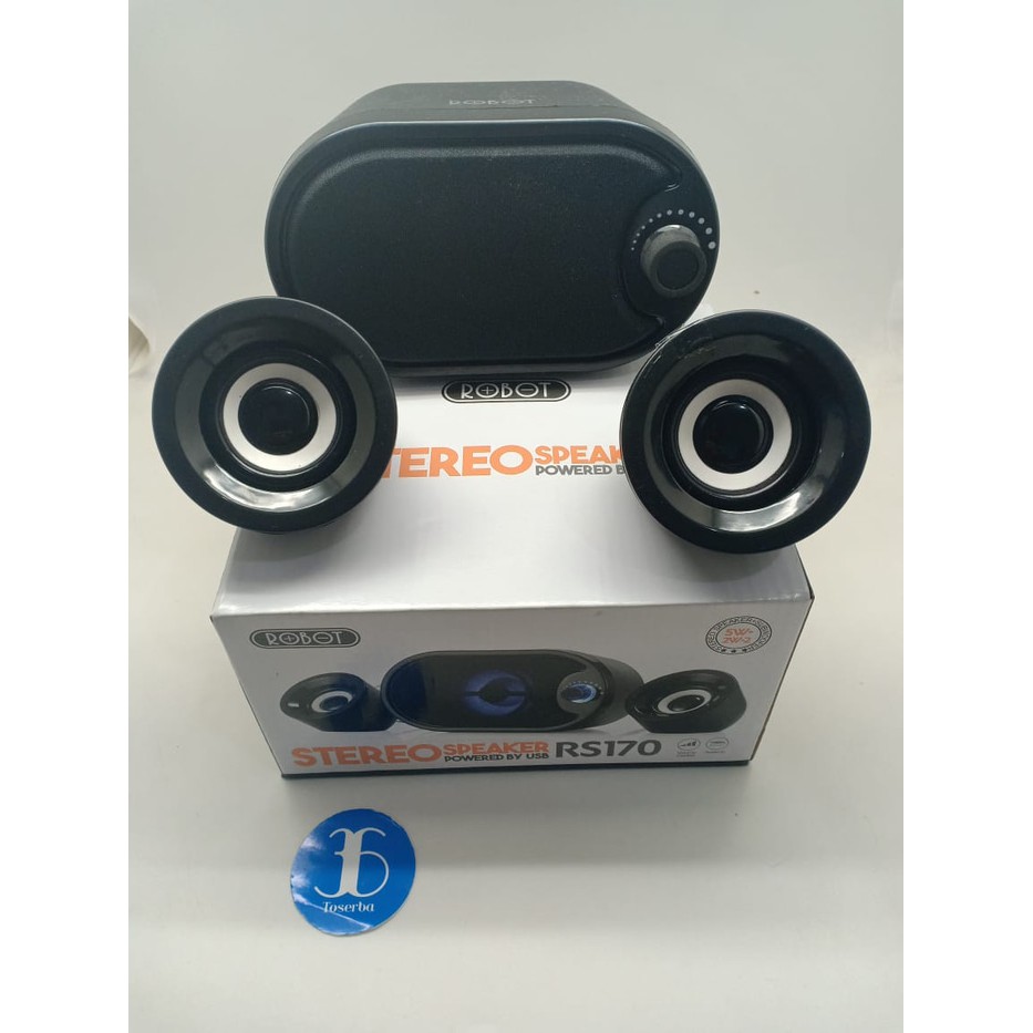 Speaker Active Robot RS170 Speaker Laptop- Hp- Pc Robot RS 170