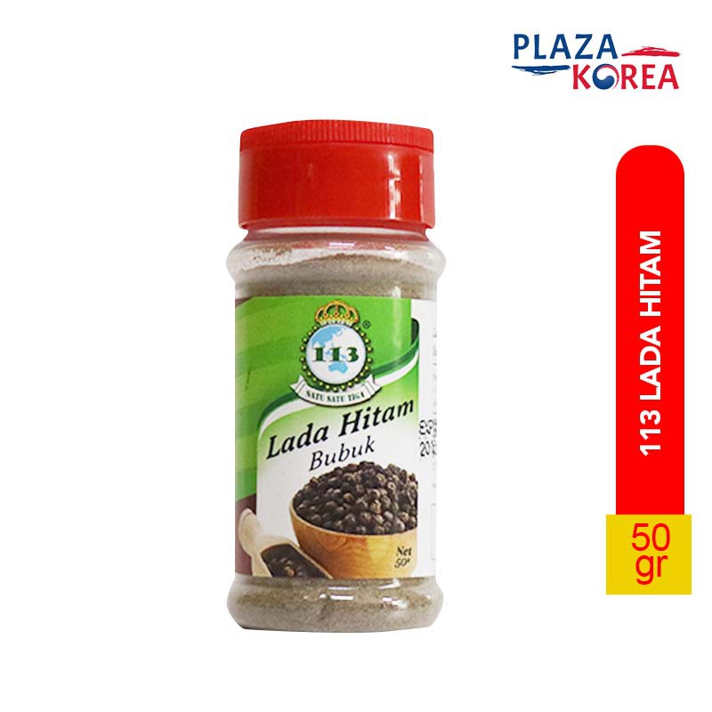 

113 LADA HITAM BUBUK / BLACK PEPPER 50 GR - BUMBU REMPAH INSTAN