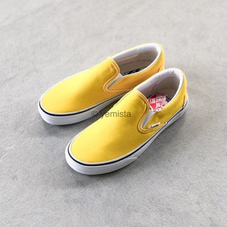 vans slip on vibrant yellow