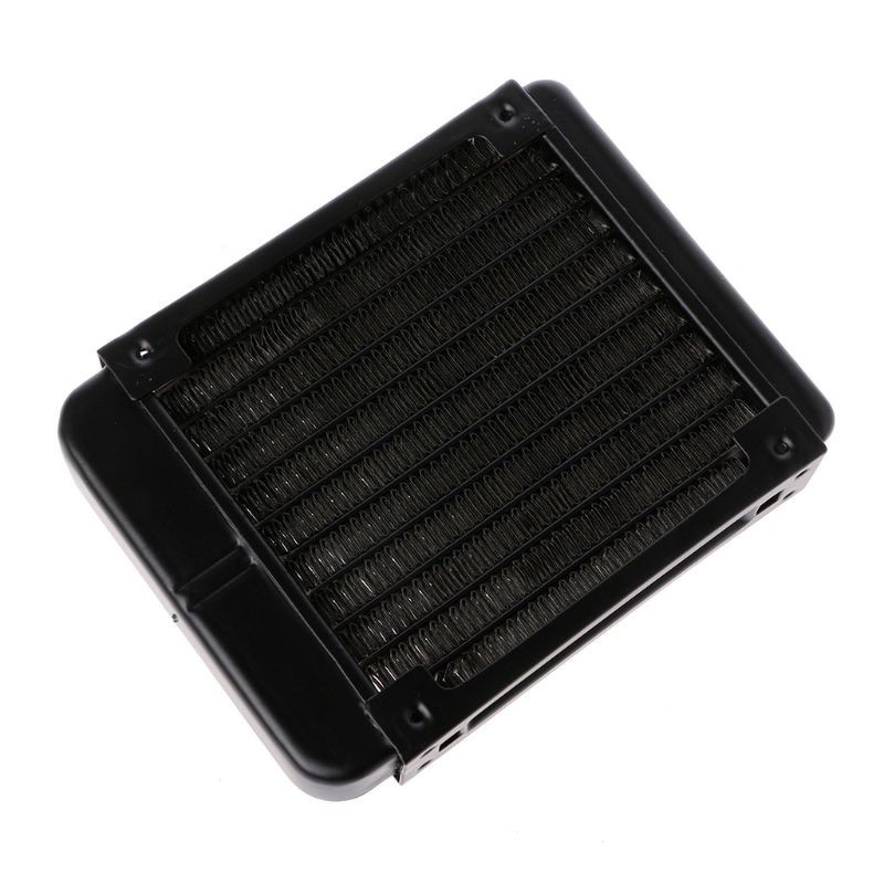 CRE  120mm Aluminum Computer Radiator Water Cooler 10 Tube CPU Heat Sink Exchanger