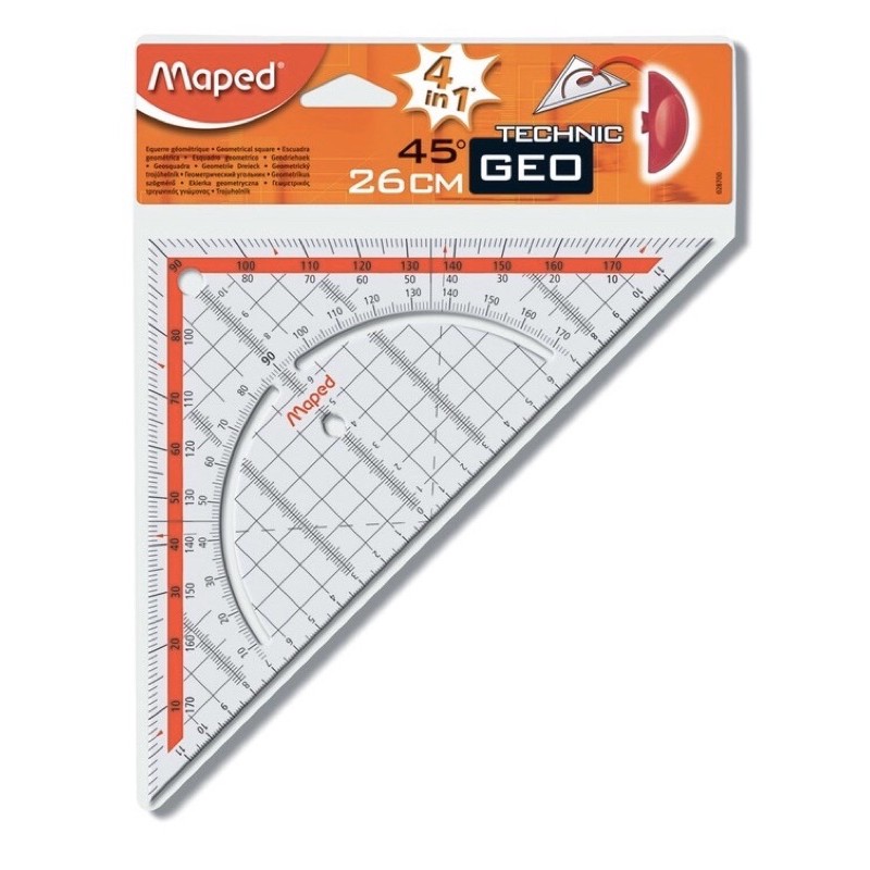 

Maped Geo Technic Ruler 26cm