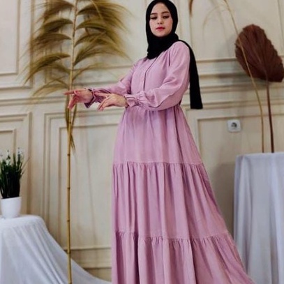 Gamis jumbo L4 // Gamis rayon tuil standar// gamis rayon twil ory halis/gamis rayon twil.terlaris/gamis rayon polos terbaru