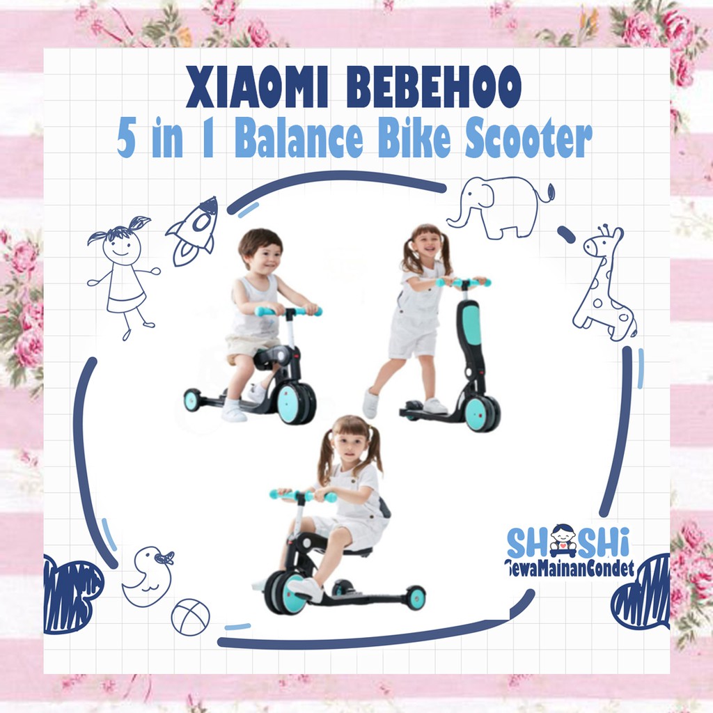 Sewa  Xiaomi Bebehoo 5in1 Balance Bike Scooter