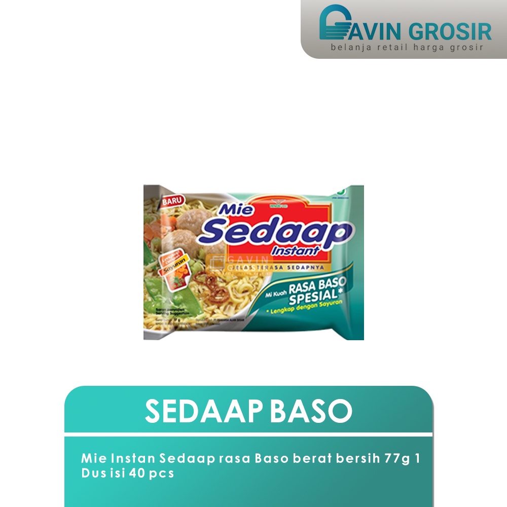 

Mie Sedaap Kuah Rasa Baso Spesial