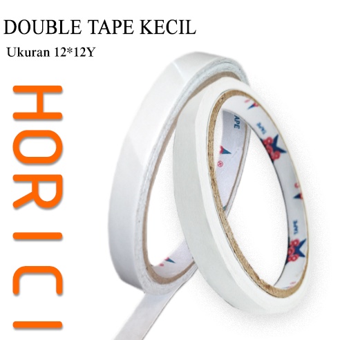 FULL Double Tape 24mm*12Y 12mm*12Y Tisue 888 tape Isolasi double tape