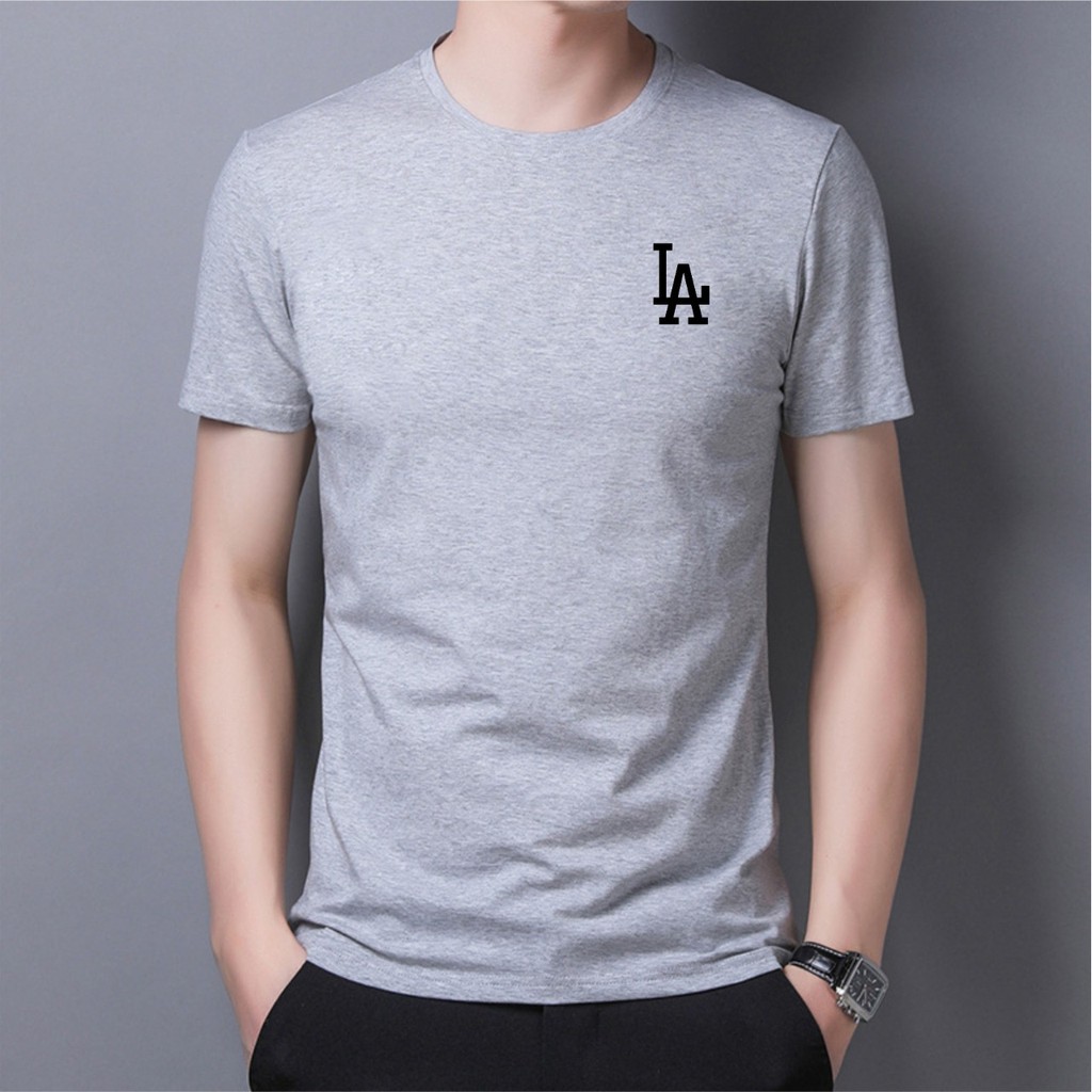 9SEVEN-KAOS DISTRO T-SHIRT FASHION MOTIF SIMPLE LA | KAOS SIMPLE PRIA | KAOS UNISEX