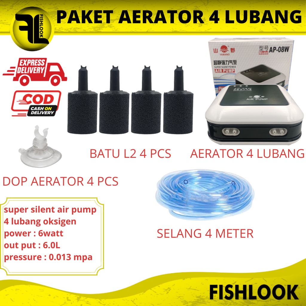 PAKET 4 LUBANG AERATOR YAMANO AP 08