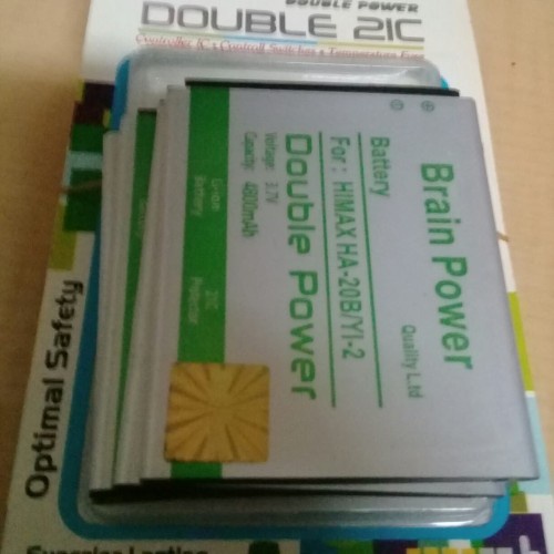 Double Power Battery Batere Batre Baterai Brain Power Himax Polymer Li HA 20B HA-20B HI-2 HA20B