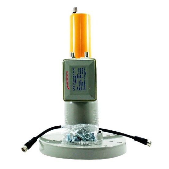 LNB Matrix Parabola C dan KU Band Combo untuk 1 Receiver