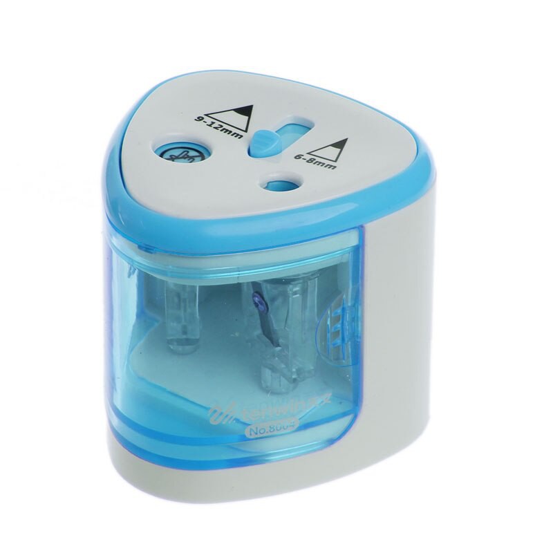 

Free Ongkir ya New Automatic Two-hole Electric Touch Switch Pencil Sharpener Home Office School 19QA