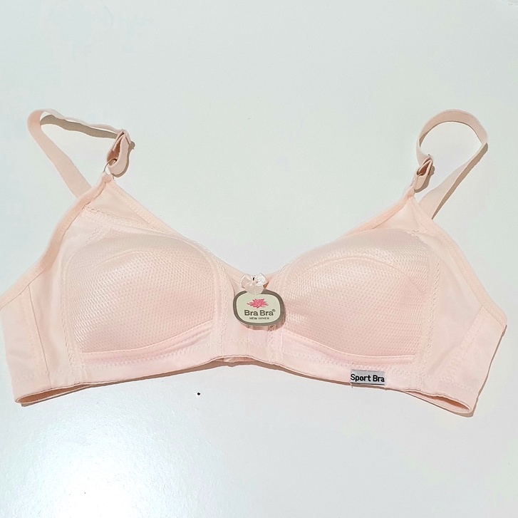 Bra / BH Sport Bra Bra 667 (Tanpa Kawat, Tanpa Busa, Kait 2)