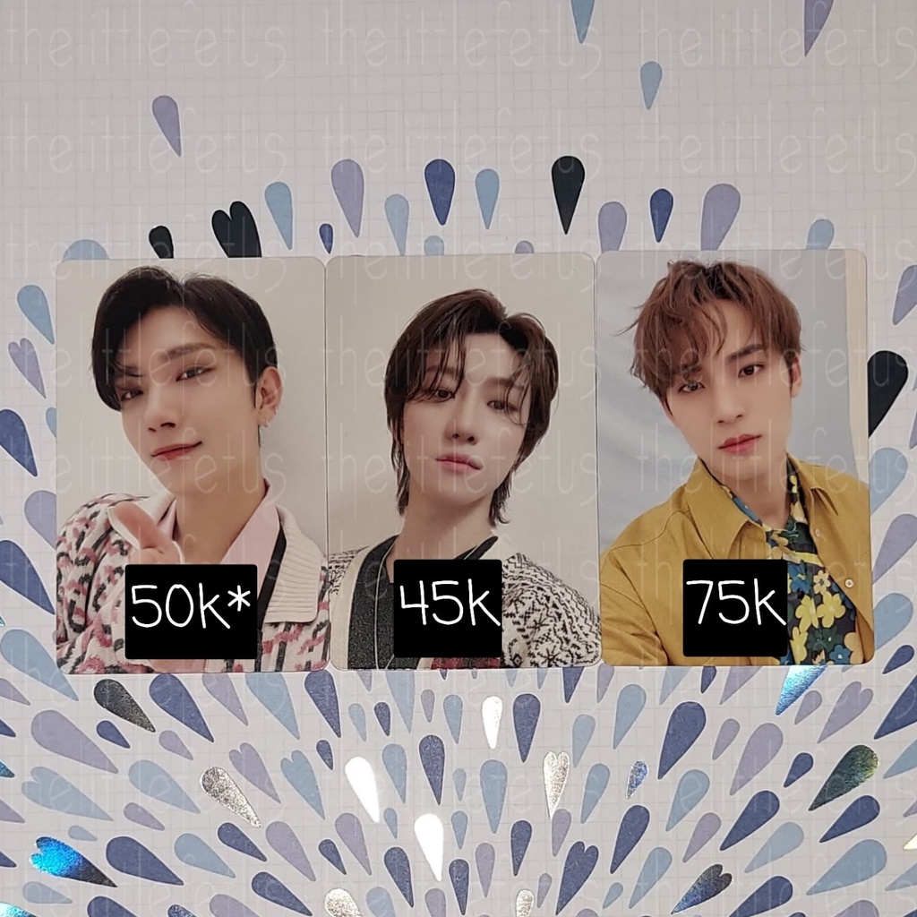 SEVENTEEN OFFICIAL PHOTOCARD PC HITORIJANAI MINGYU THE8 JOSHUA