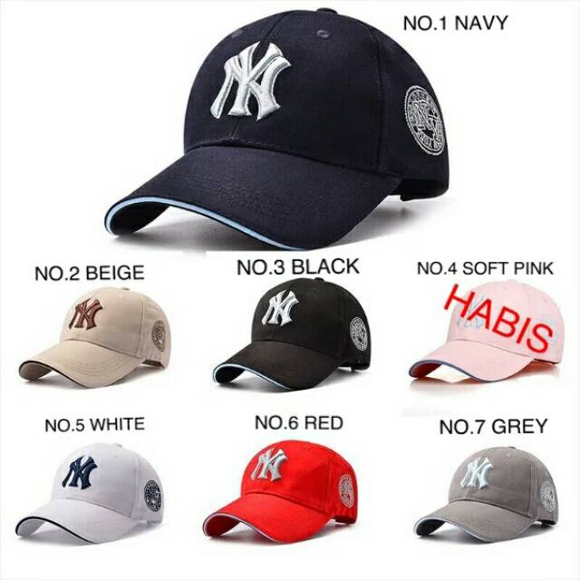 TOPI BASEBALL NY || TOPI IMPORT || BASEBALL CAPS