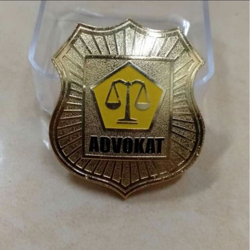 Pin / Lencana Advokat (Magnet)