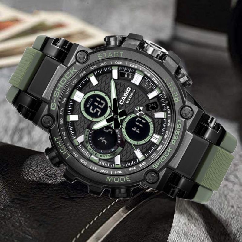 Jam Tangan MTG B-1000 Casio Gshock Water Resistant Pria Jam Tangan Pria Stainliss Steel