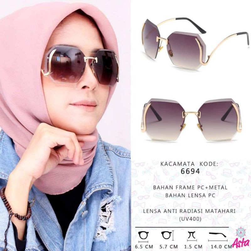 Kacamata Fashion Anti Radiasi matahari 6694 by Asta