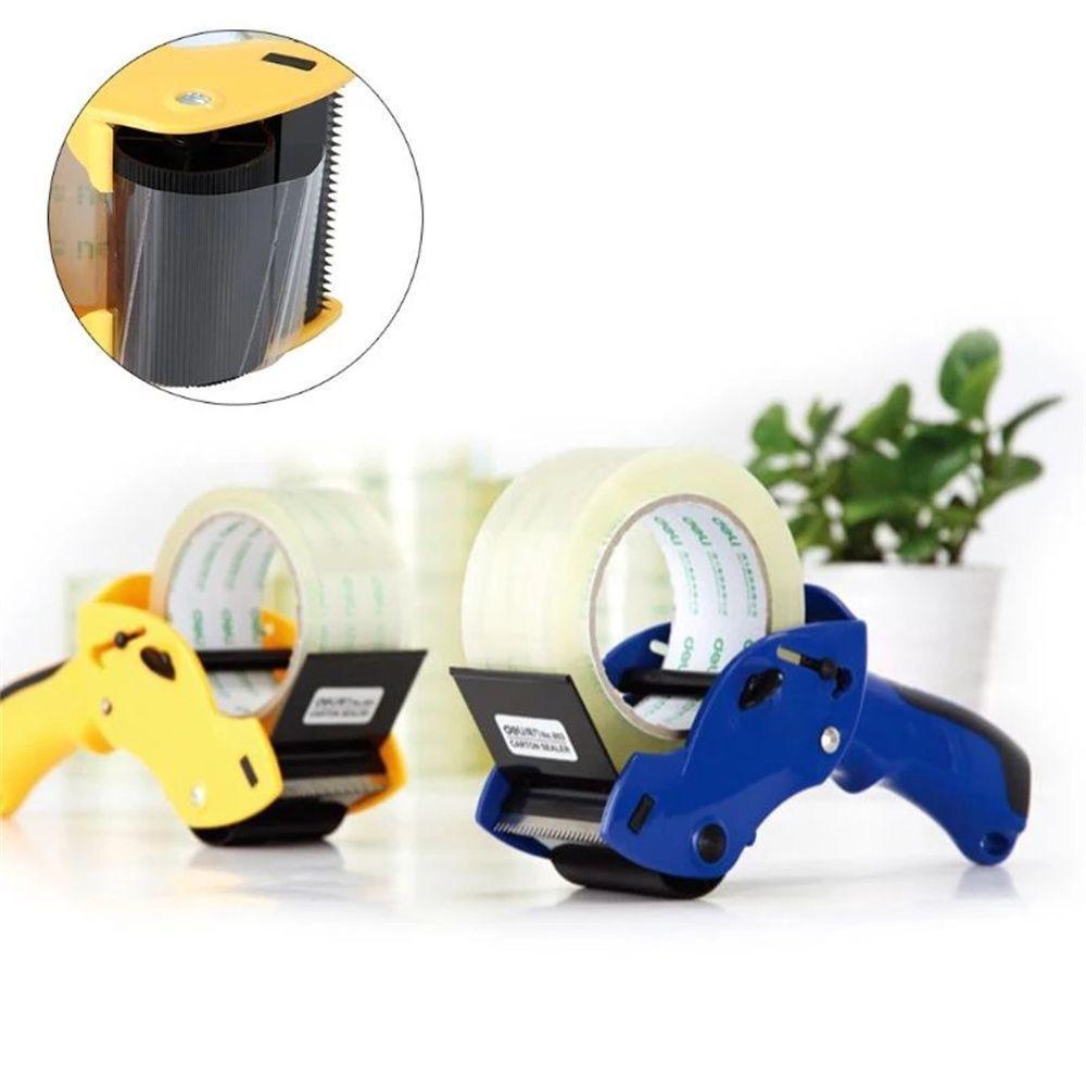 Lanfy Tape Dispenser Perlengkapan Kantor Rumah Untuk Menyegel Tape Adhesiva Tape Seat Dispensador Manual Sealing Device Office Tapes Holder