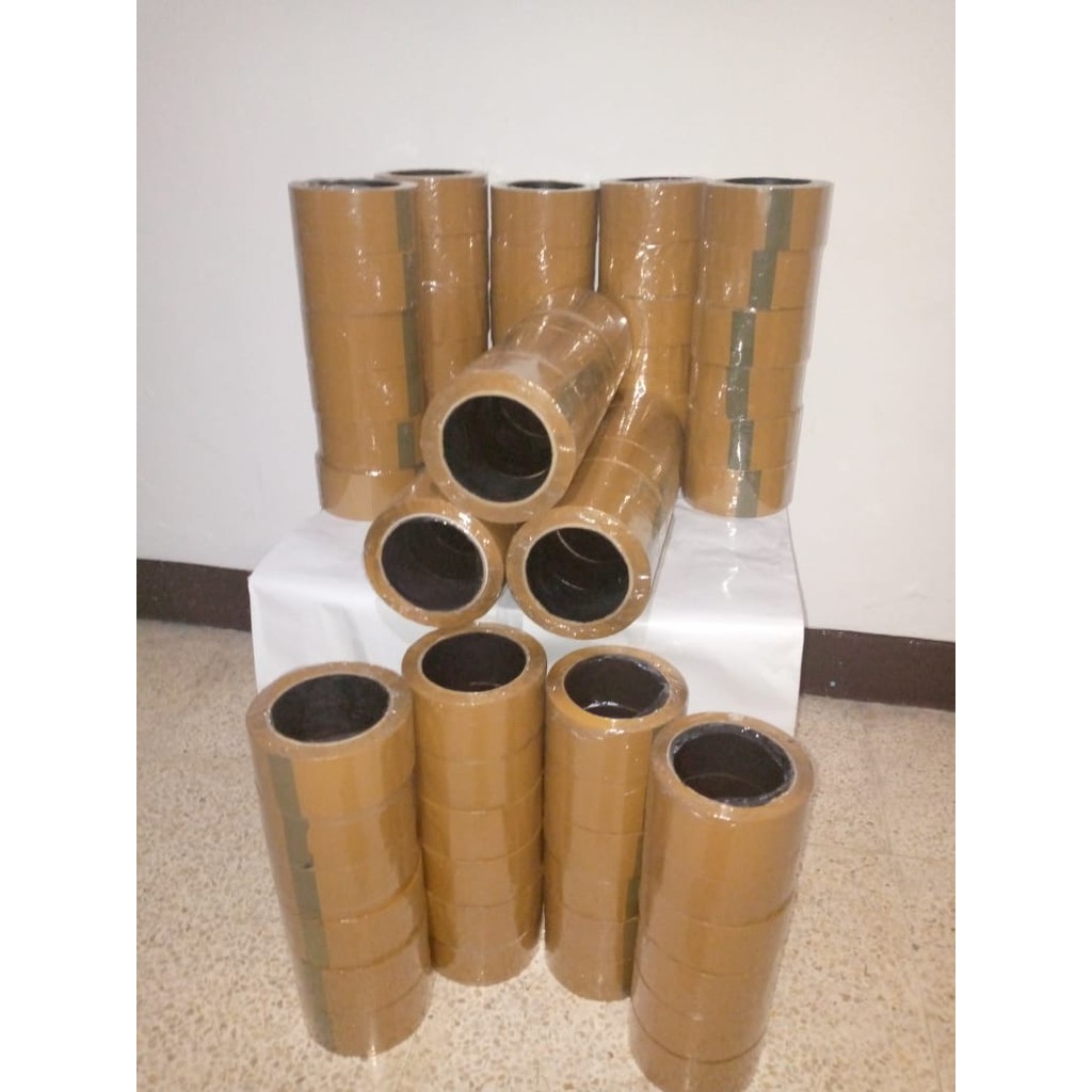 

Lakban Coklat 100 Yard 6 Pcs Kualitas Hampir Sama Dengan Daimaru Di Jamin Murah