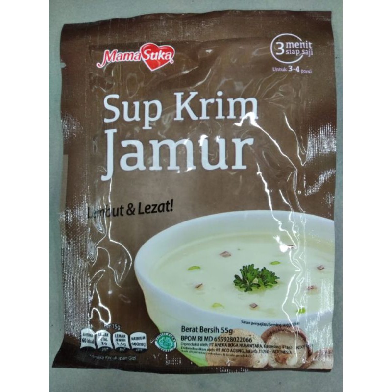 

mamasuka sup krim jamur 55g