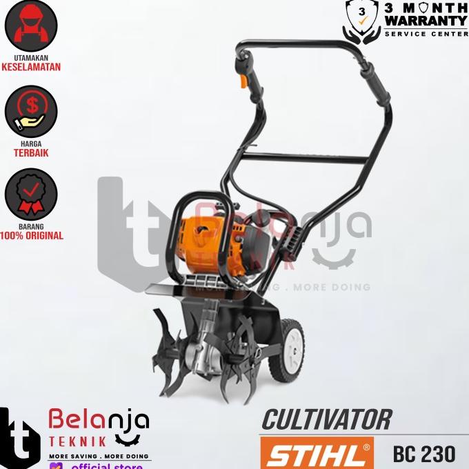 Stihl Cultivator Power Weeder BC 230 Mesin Penggembur Tanah BC230