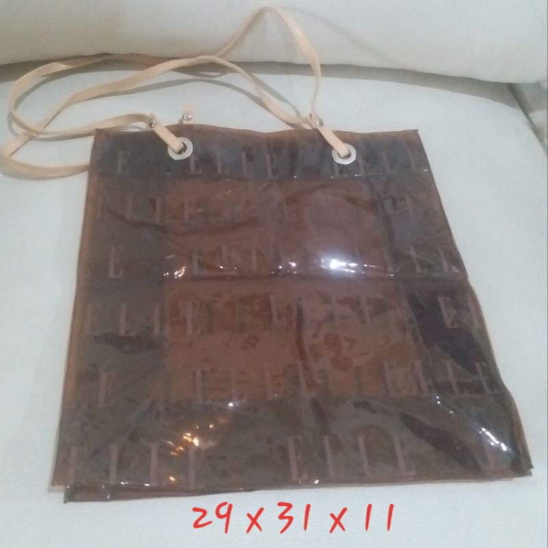 Preloved tas branded, tas transparan, tas wanita, tas bahu, tas bekas, tas seken