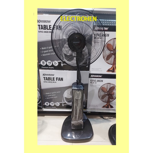 KRISBOW KIPAS UAP 16 INCH / STANDING MISTY FAN LB-FS06 / KIPAS UAP DIGITAL DENGAN REMOTE