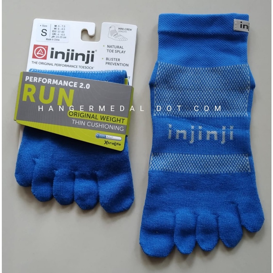 INJINJI SPECTRUM BLUEGREY MIni CREW- SIZE S - kaos kaki anti blister