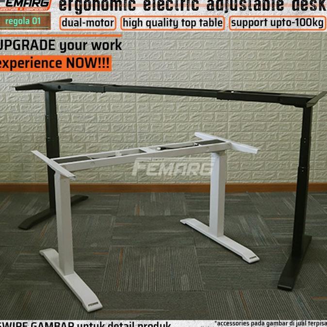 

electric adjustable table base FEMARG regola-01 | kaki meja elektrik