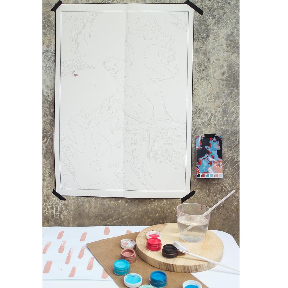 

[ART. 0595] Paint By Number Kit A3, VASE SERIES