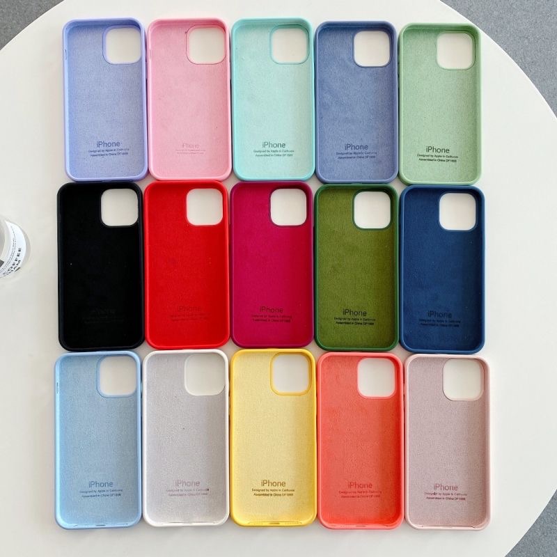 iPhone 14 Case Silicone Premium FULL COVER untuk iPhone 14 Pro 14 Pro Max