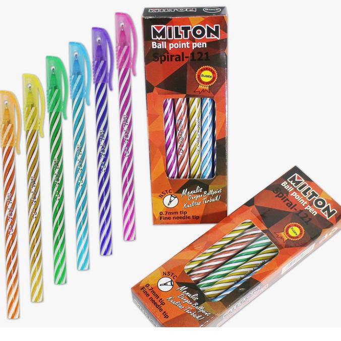 

Ball Pen / Pulpen / Pena Milton 121 / Direct fill GRATIS ONGKIR