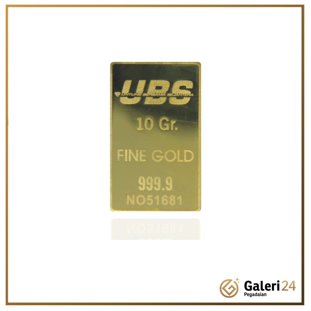

Galeri 24 - Logam Mulia 10 gr UBS
