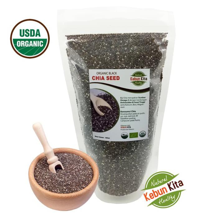 

Super Sale Organic Chia Seed 500Gr ( Chiaseed ) Ready Stock