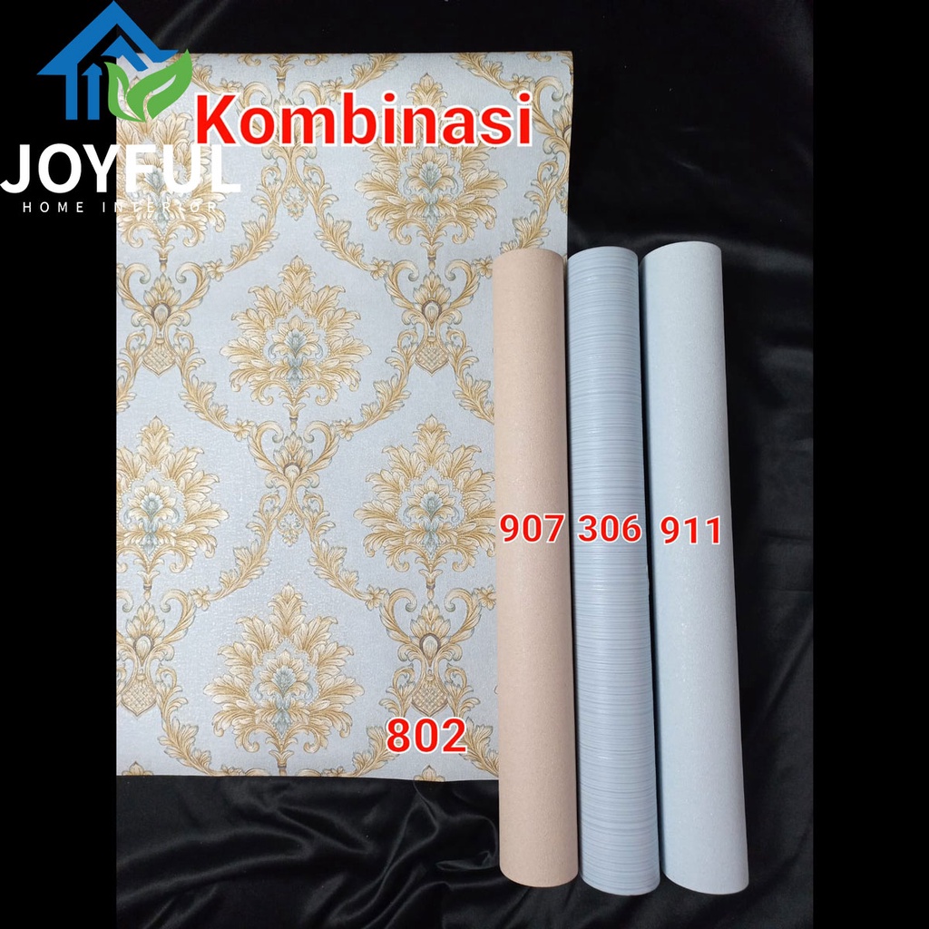 TERBARU !!! Wallpaper Vinyl Dinding, Ukuran 53cm x 10m • High Quality