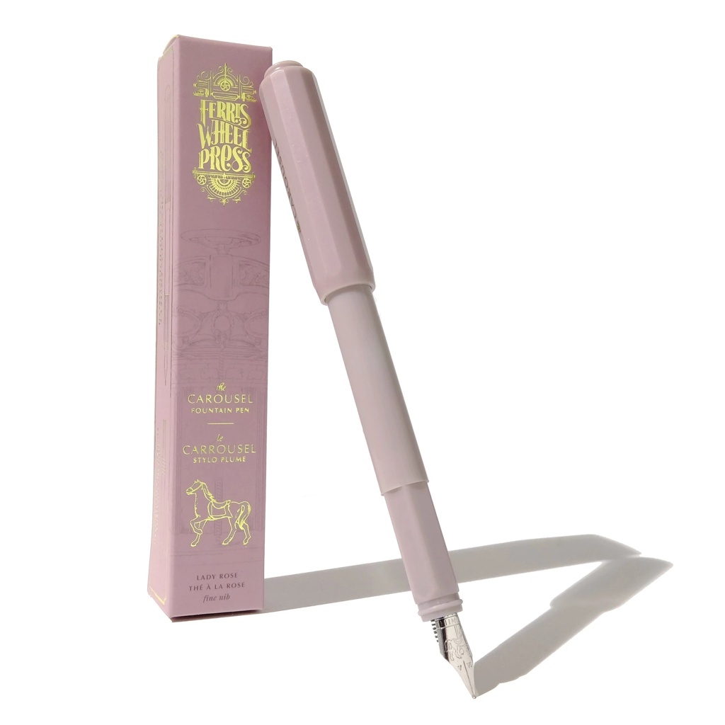 Ferris Wheel Press The Carousel Fountain Pen Lady Rose Fine Nib