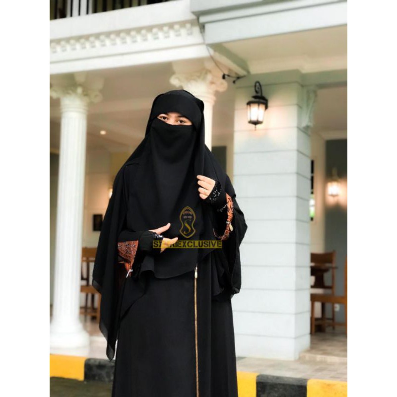 CADAR YAMAN PONI NIQAB LONG YAMAN PONI