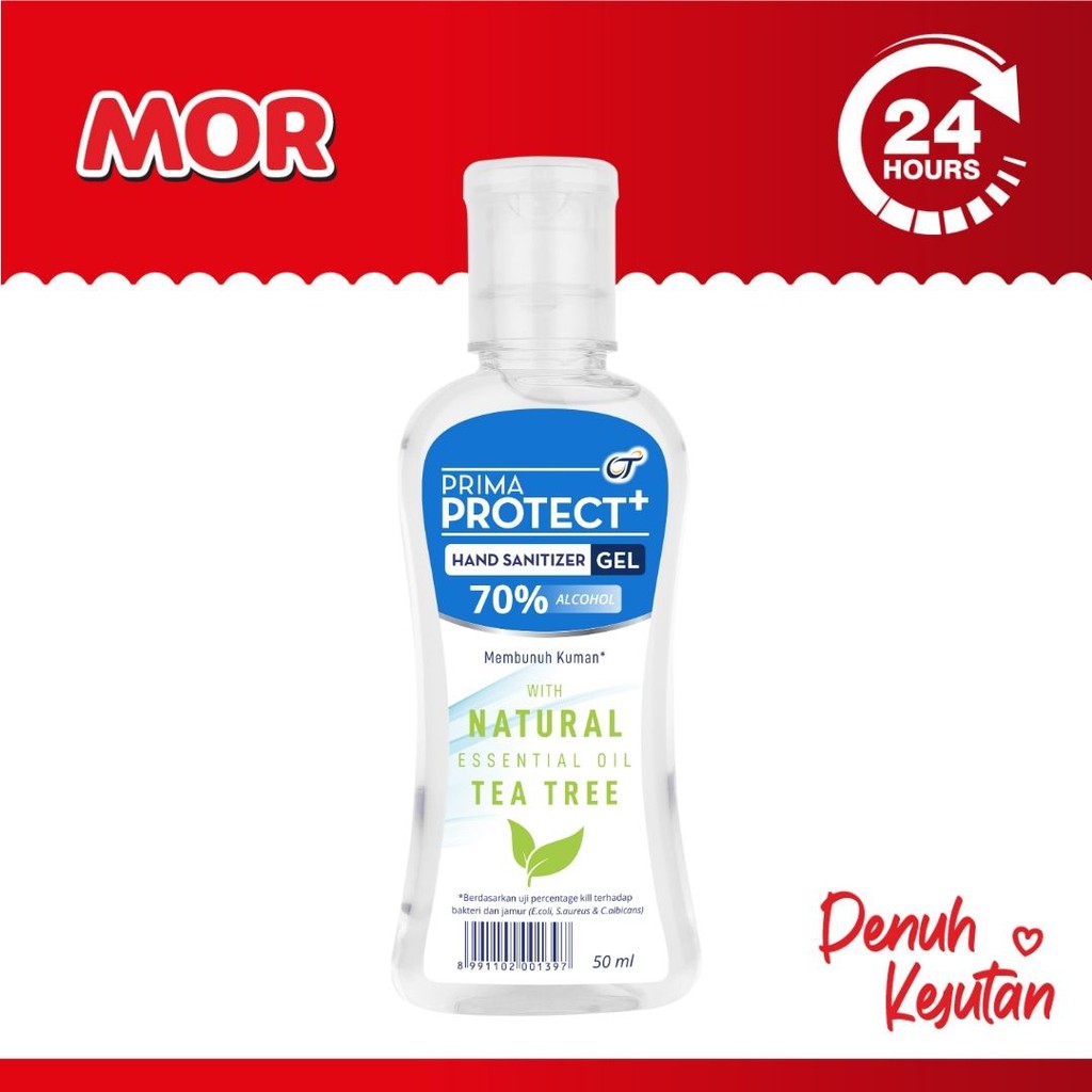 PRIMA PROTECT+ Hand Sanitizer Gel 70% Alcohol 50 ml