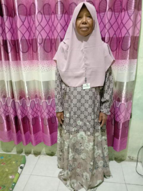Shidqia Dress Zizara Gamis Batik Ekslusif Busui Bumil Wudhu Friendly