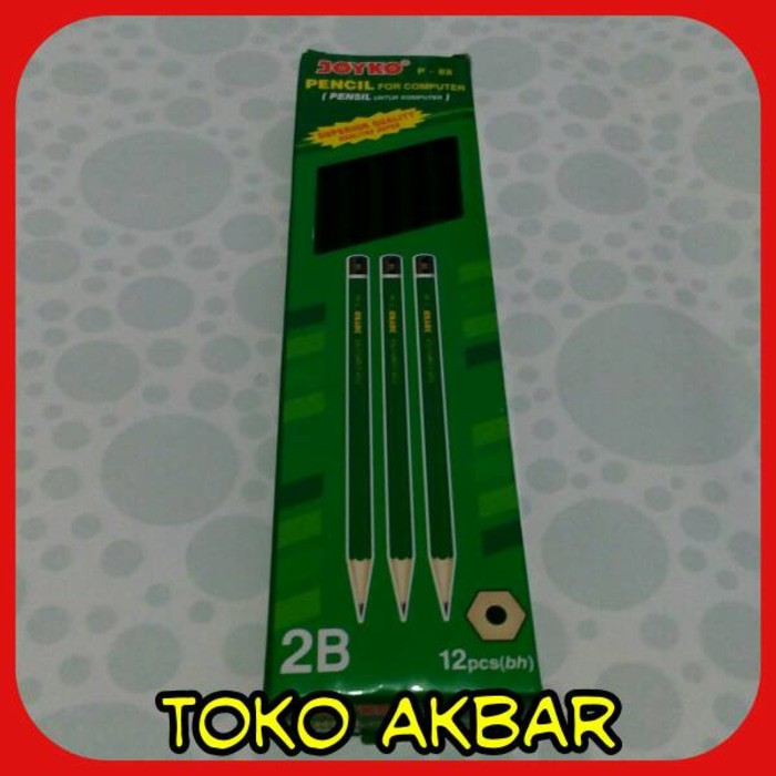 

Pensil 2B Joyko ( 12 Pcs ) By As