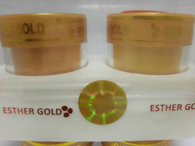 PAKET CREAM ESTHER GOLD MIKA WHITENING SM + SABUN ANTI ACNE ORIGINAL