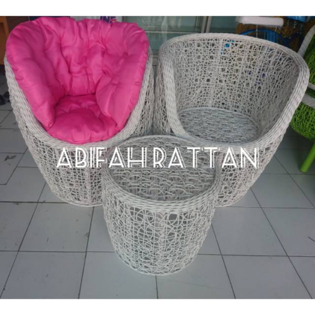 Kursi Teras Brekele Tanpa Kaki Set Jok