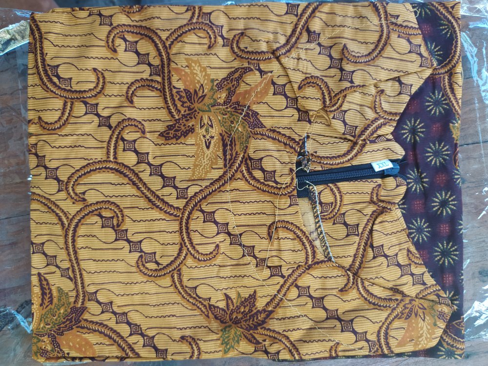 Batik Dolby Dolbi Dobby Doby Tenun Sutra Tulis Katun Atbm Baron Atasan Batik Wanita Sogan Srg308