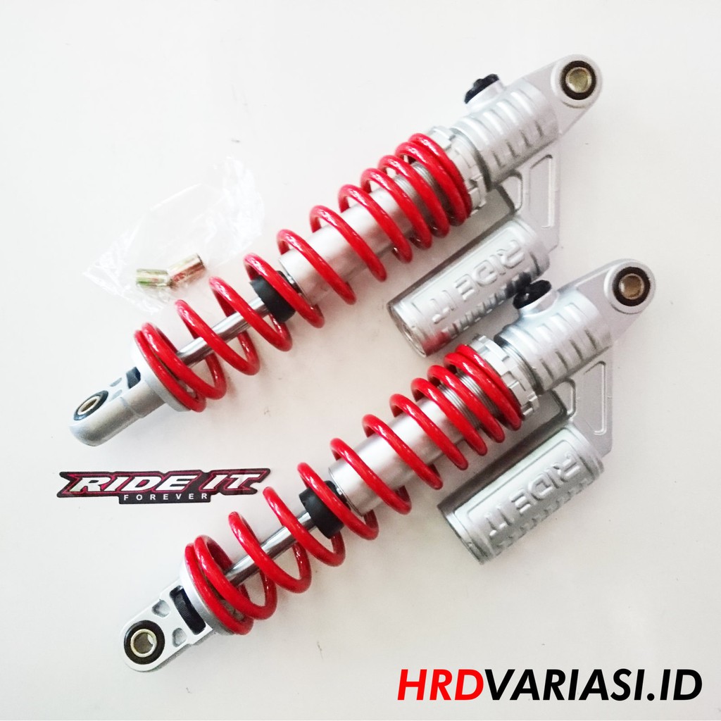 Shock Breaker Skok Belakang Ride it model Kayaba (KYB) panjang 300mm, 320mm, 340mm Warna Merah